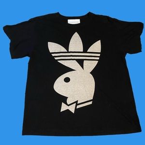 Aintnobodycool Playboy x Adidas Mash Up Tee